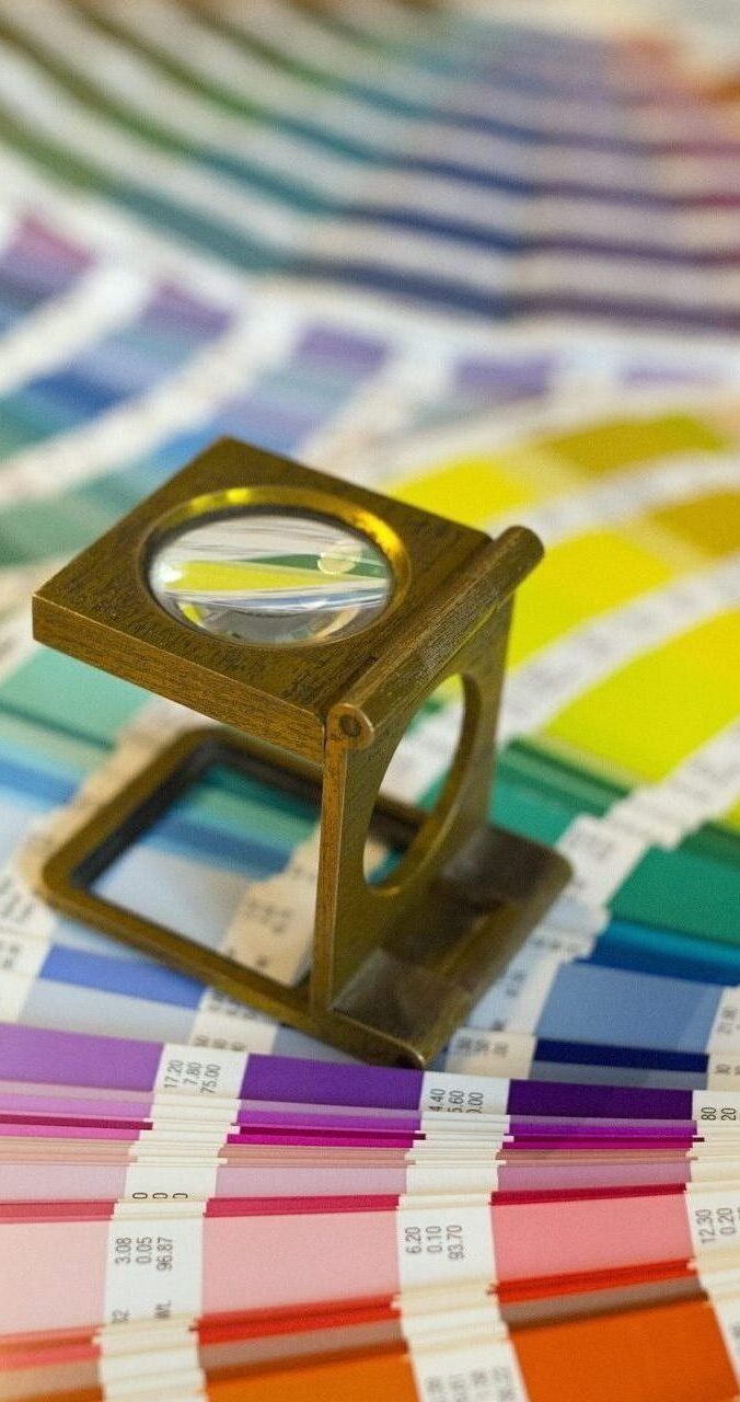 color chart, magnifying glass, printer, printing press, color, pantone, pantonier, cmyk, printer, printer, printer, printing press, printing press, printing press, printing press, printing press, pantone, cmyk